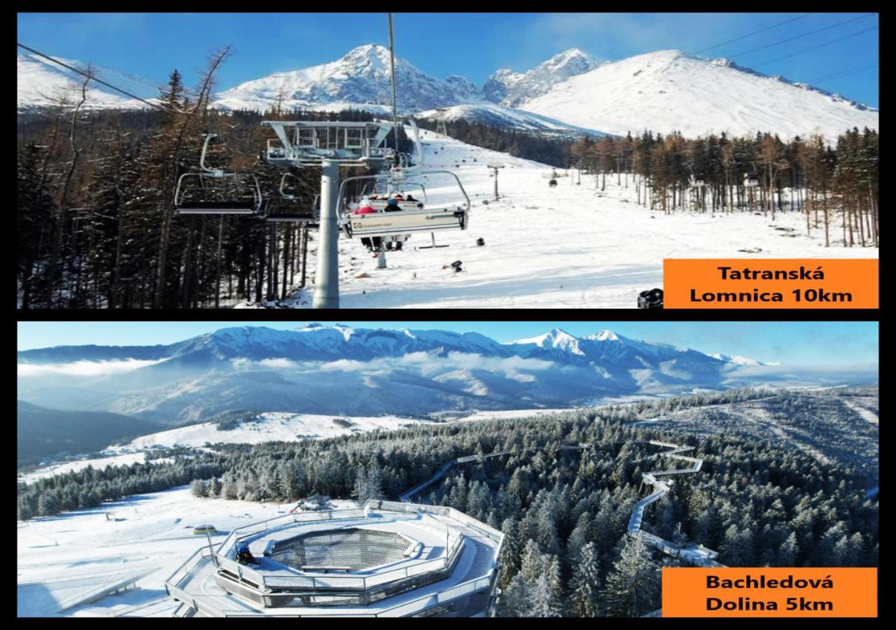 Apartmány ANJA Vysoké Tatry Exteriér fotografie